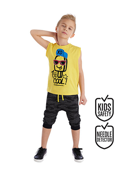 MSHB&G Xo Cool Boy T-Shirt Capri Shorts Set