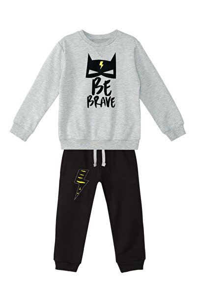 Denokids Boy's Brave T-Shirt and Sweatpants Set