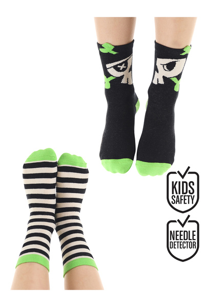 MSHB&G Комплект от 2 чорапа Pirate за момче