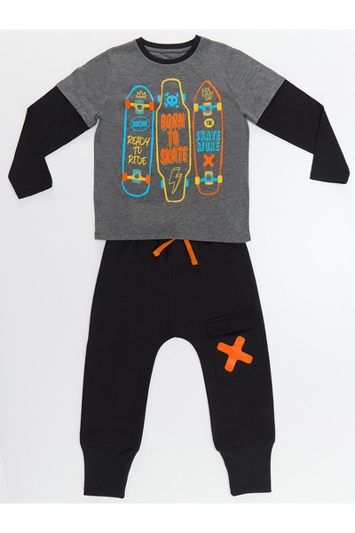 MSHB&G Skate Boy's T-shirt Trousers Set