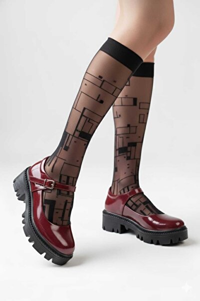 macella Daily Thick Sole Mary Jane Comfortable and Comfortable