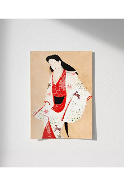 VOGLOO Frameless Poster the Story of Kimono
