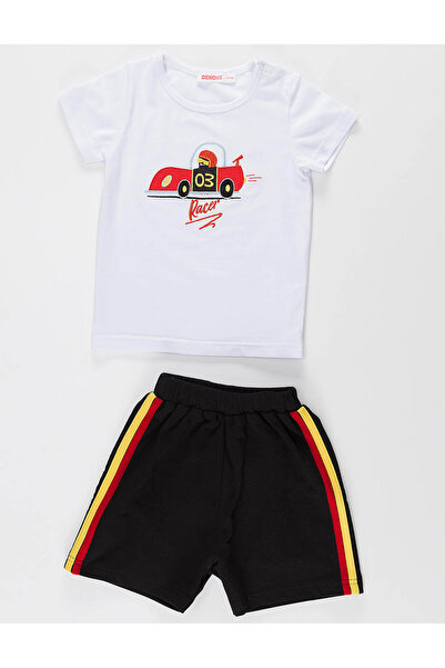 Denokids Racer 03 Baby Boy T-shirt Shorts Set