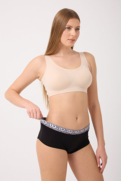 Saint Sail Cotton Lycra Flexible Fabric Printed Couple Boyshort Women's Panties