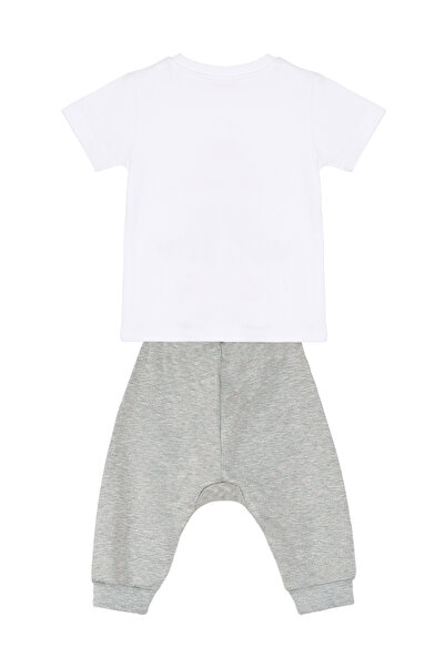 Denokids Set pantaloni scurți capri tricou pentru băieți Monster Pocket