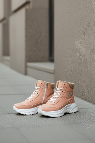 Zerenyus Süper Hafif Ortopedik Taban Ve Sıcak Astarlı Kadın Spor Bot - Dar Kalıp 1 Beden Büyük Tercih Ediniz!