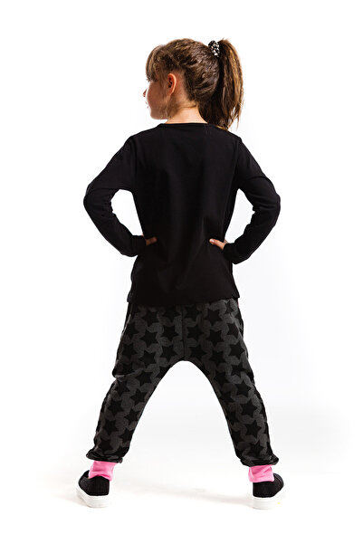 MSHB&G Változó flitteres lány póló nadrág szett