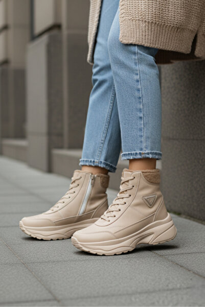 Zerenyus Γυναικείες αθλητικές μπότες με εξαιρετικά ελαφριά ορθοπεδική σόλα και ζεστή επένδυση - Προτιμήστε το στενό κορμό σε μέγεθος 1 νούμερο μεγαλύτερο!