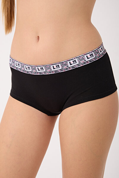 Saint Sail Cotton Lycra Flexible Fabric Printed Couple Boyshort Women's Panties