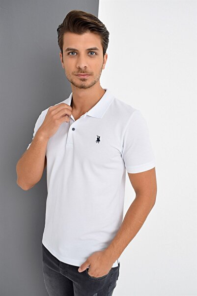 Dewberry T8561 Men's T-Shirt-White