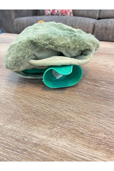 Löwin Sevimli Hayvan Figürlü El Geçmeli Yumuşak Peluş Sıcak Su Torbası | 1 Litre - Civciv