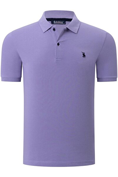 Dewberry T8561 Men's T-Shirt-Solid Lilac