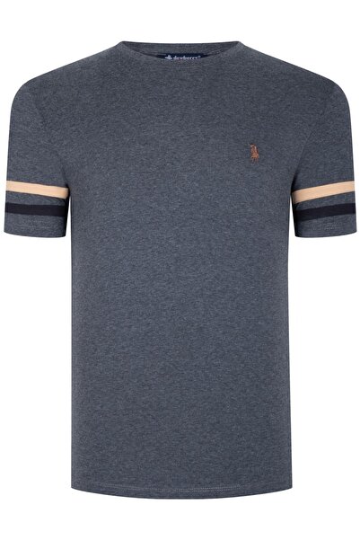 Dewberry T8589 Men's T-Shirt - Light Anthracite