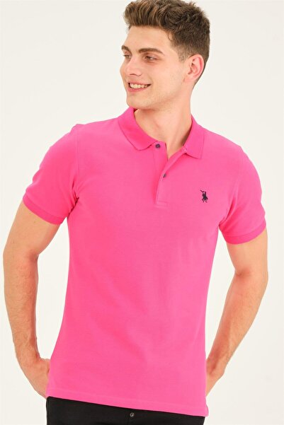 Dewberry Erkek Polo Yaka T-Shirt Pamuklu Basic Günlük Şık Rahat Regular Fit