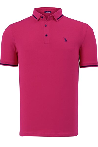 Dewberry Erkek Polo Yaka T-Shirt Pamuklu Basic Günlük Spor Şık Rahat Model