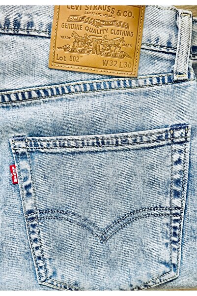 Levi's 502 regular fit ελαστικό ύφασμα ελαστικό τζιν παντελόνι cool denim