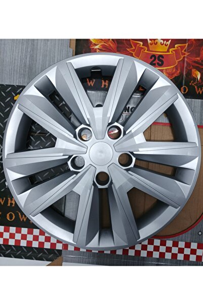 Universal Renault Megane 4 Uyumlu Jant Kapağı 16'' İnç 4 Adet Amblem Hediyeli