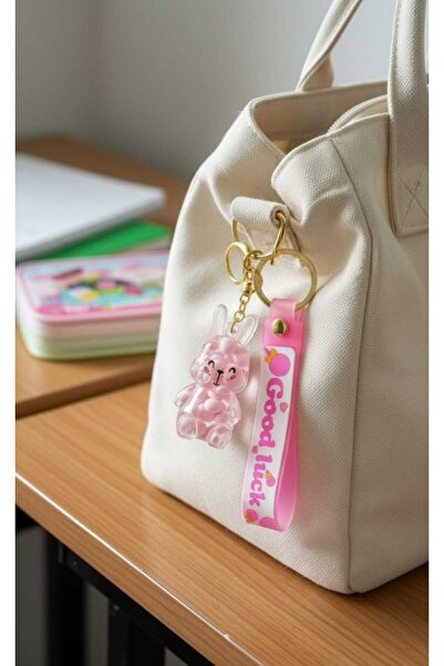 SONES Μπρελόκ με ροζ χαριτωμένο κουνέλι - Sns900159