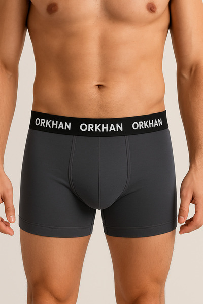 ORKHAN Men's Boxers, Cotton Elastane, Stretch Fabric Pieces, Daily Use, Soft Fabric, Flexible, Pack of 10