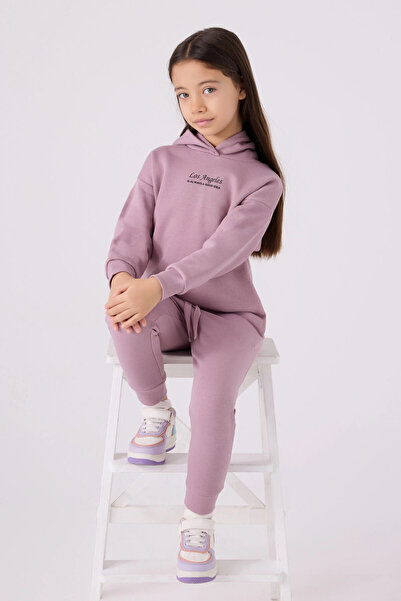 Rolypoly Girl's Pink Tracksuit Set