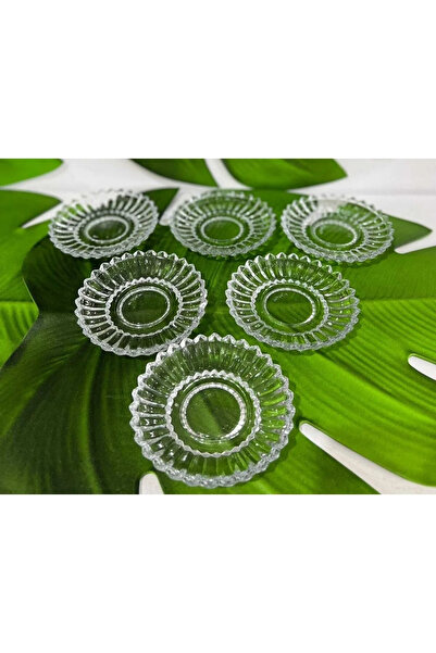 İLBEY Sadece Tabak6 Parça (elysia Çay Bardağı Uyumlu Bardak Yok) Riva Çay Tab...