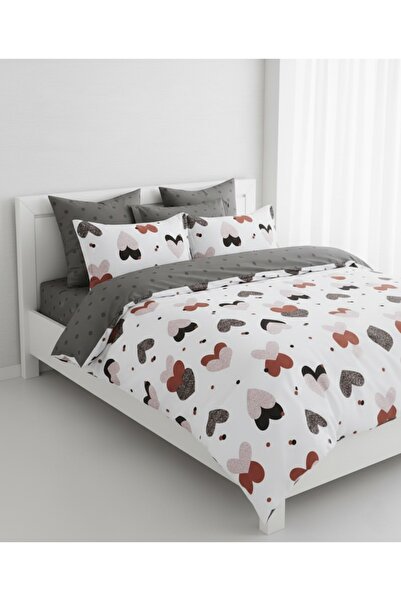 Pucioasa Double bed linen, Finet, Pucioasa, 6 pieces, Sheet 230x250 cm