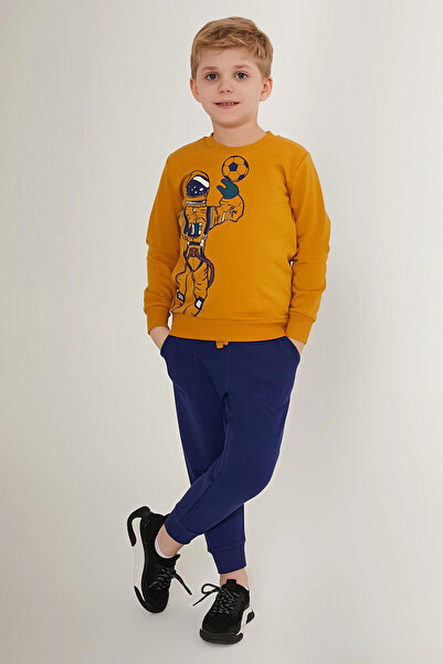 Rolypoly Boy's tracksuit - dark mustard