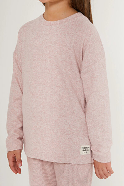 Rolypoly Girl's Pink Long Sleeve Pajama Set