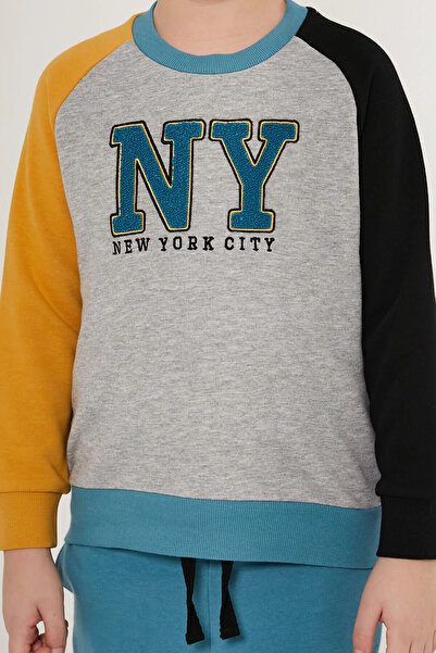 Rolypoly Σετ φόρμας αγοριού σε γκρι χρώμα