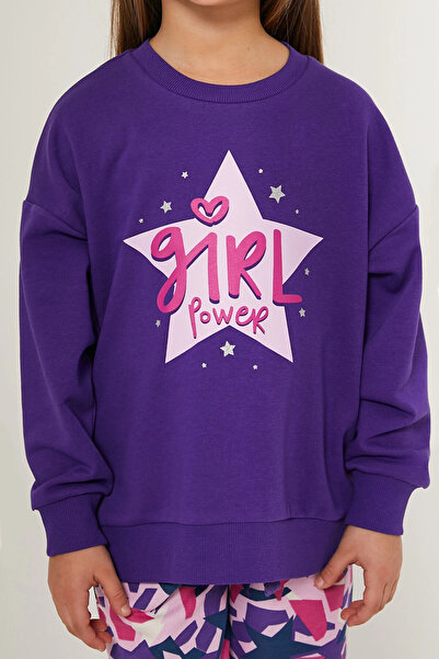 Rolypoly Σετ φόρμας για κορίτσια μωβ