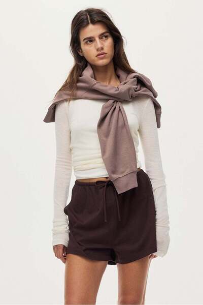 H&M Cotton drawstring shorts