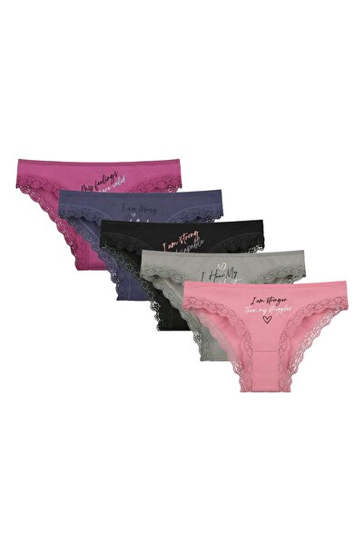 Donella Γυναικεία εσώρουχα 5 τεμαχίων 1971PB57