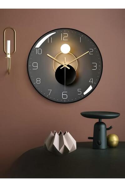 DOMEET ساعة حائط حديثة صغيرة تعمل بالبطارية صامتة لا تصدر صوتًا تناظريًا كلاسيكيًا للمكتب