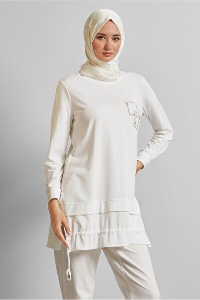 Alvina Shiring Detail Trainers Tunic 45463