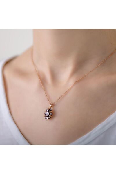 Assos Pırlanta 0.06 Karat Elmas Fantazi Kolye