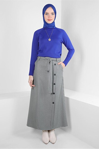 Alvina Спідниця з поясом і ґудзиками 60514