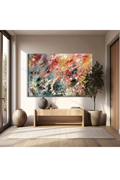 VOGLOO Renk Fırtınası Kanvas Tablo