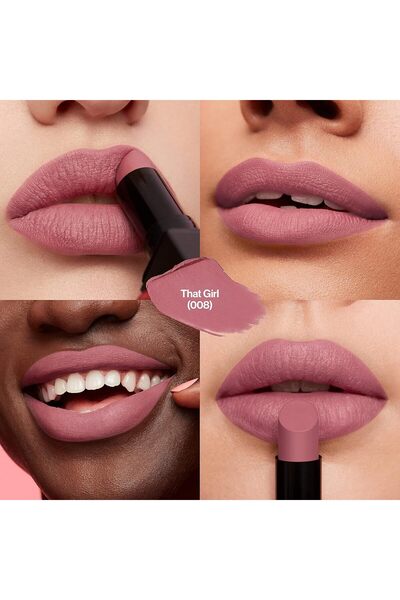 Revlon ColorStay Suede Ink Lipstick, Built-in Primer, Infused with Vitamin E, Waterproof 008 That Girl