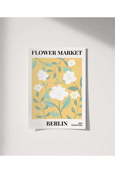 VOGLOO Αφίσα χωρίς πλαίσιο Βερολίνο Συλλογή λουλουδιών