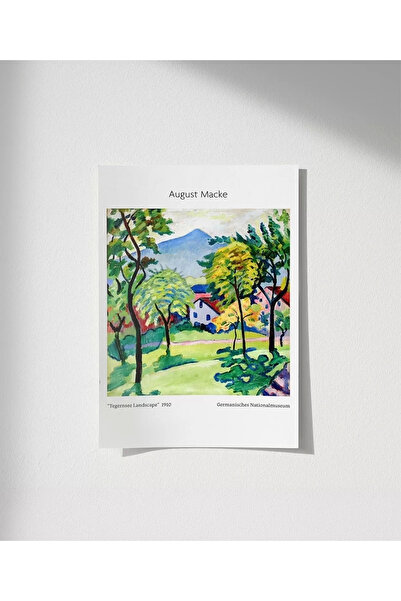 VOGLOO Αφίσα χωρίς πλαίσιο Ο Αυγκουστόμπακε Τεγκερνσέ Σκηνικό τοπίου