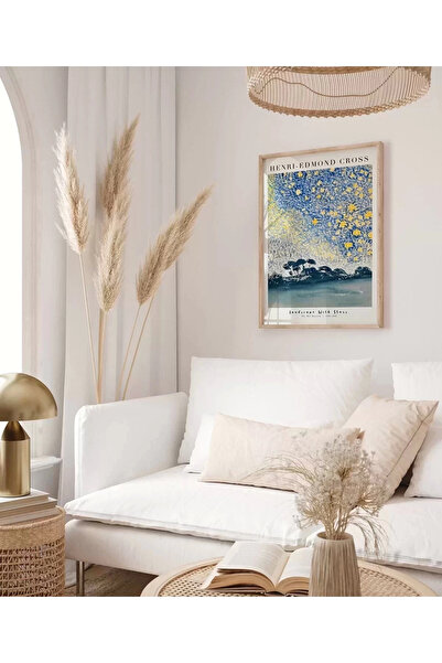 VOGLOO Unframed Poster Henri-Edmond Cross Landscape Full of Stars