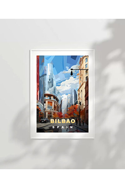 VOGLOO Unframed Poster the City of Modern Art Bilbao