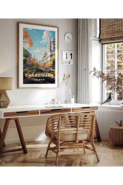 VOGLOO Unframed Poster the Modern Face of India