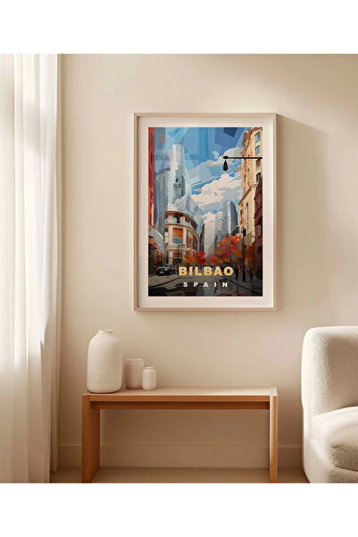 VOGLOO Unframed Poster the City of Modern Art Bilbao