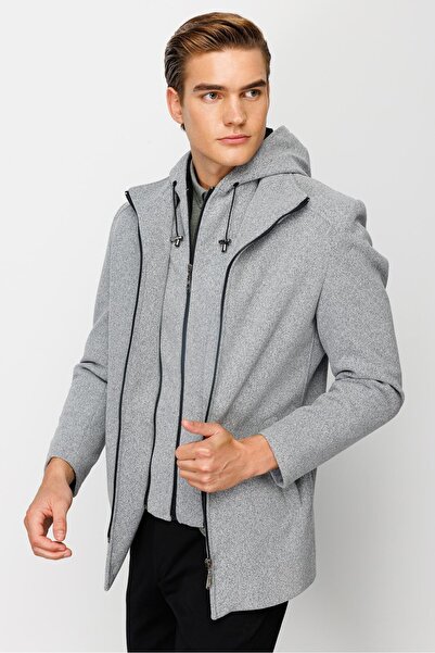 İgs Men's Gray Coat
