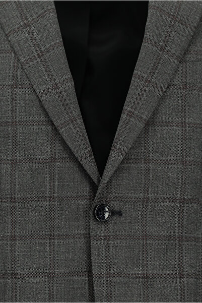 Kiğılı Slim Fit Checkered Suit