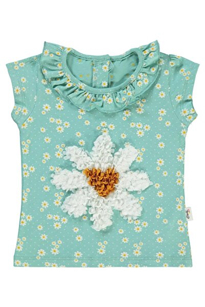 Civil Baby Tricou cu imprimeu Daisy 6-18 luni - Verde 18-24 luni