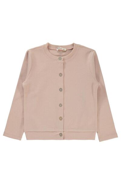 Civil Girls 6-9 Years Old Girl Salmon Cardigan