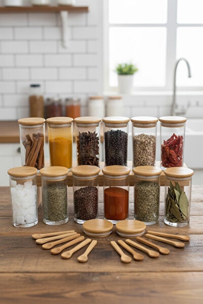 Bambum Zolla Prestige 24 Parça Kaşıklı Baharatlık