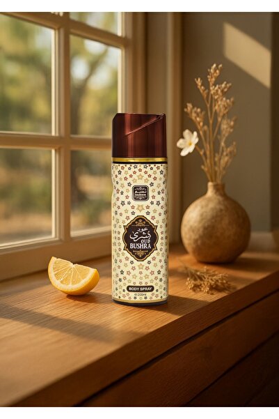Naseem Oud Bushra - Perfume Body Spray for Men 200ml